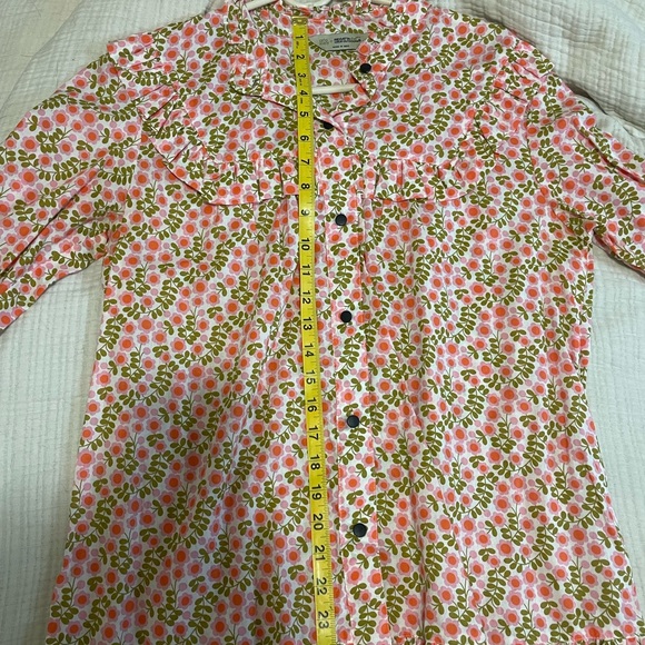 Orla Kiely Pink Floral Blouse - Picture 5 of 8
